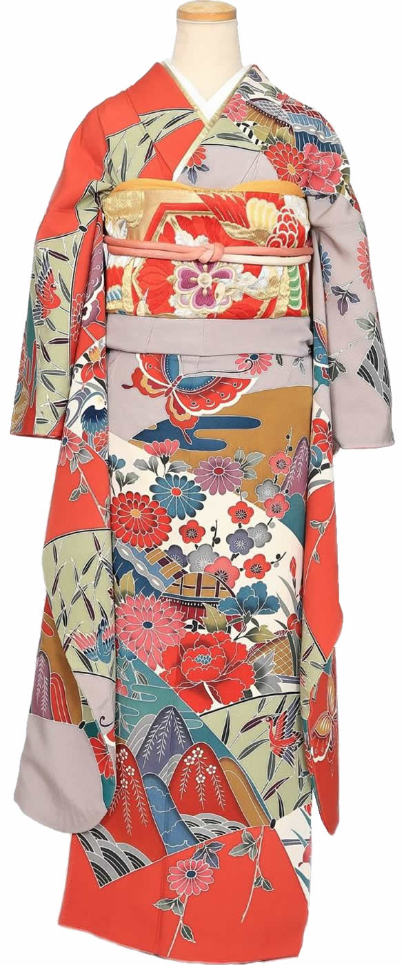 結婚式参列プランもお着物一例