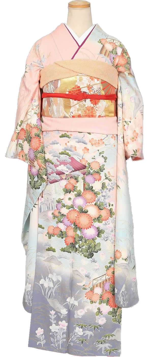 結婚式参列プランもお着物一例