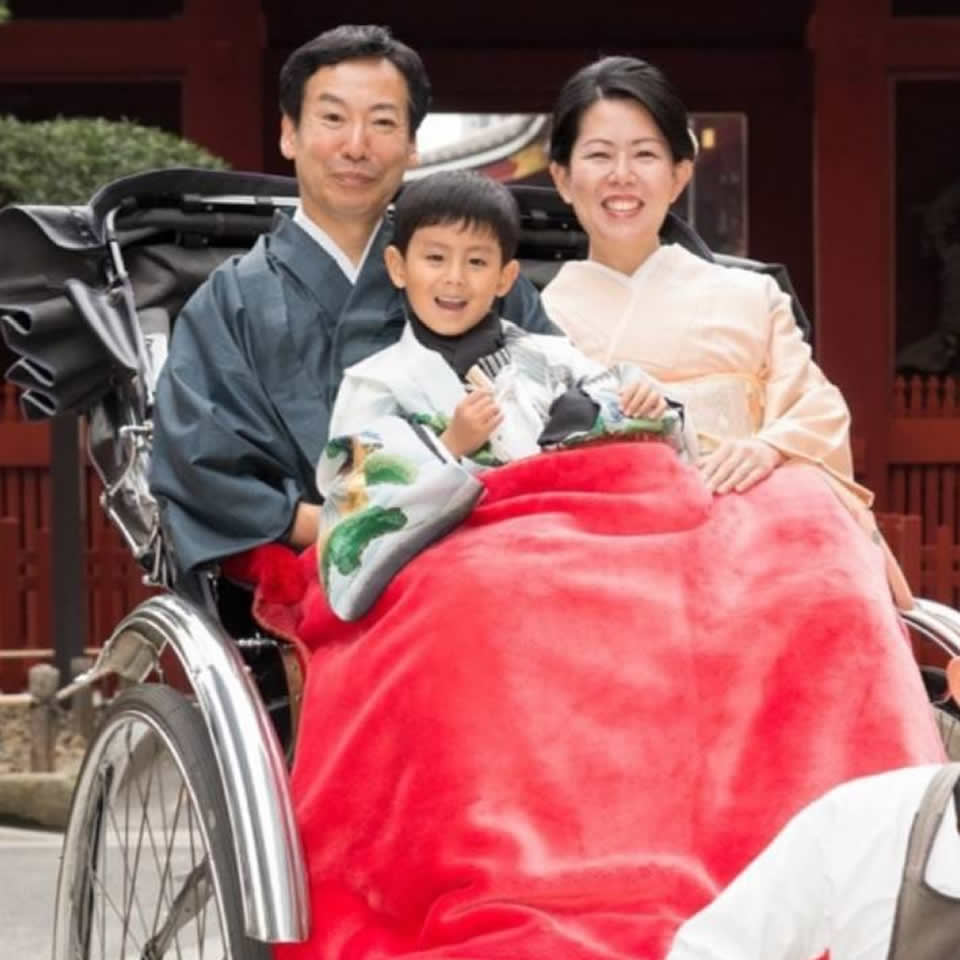 人力車・七五三プラン