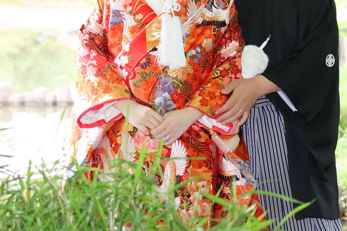 写真で和装結婚式プラン一例