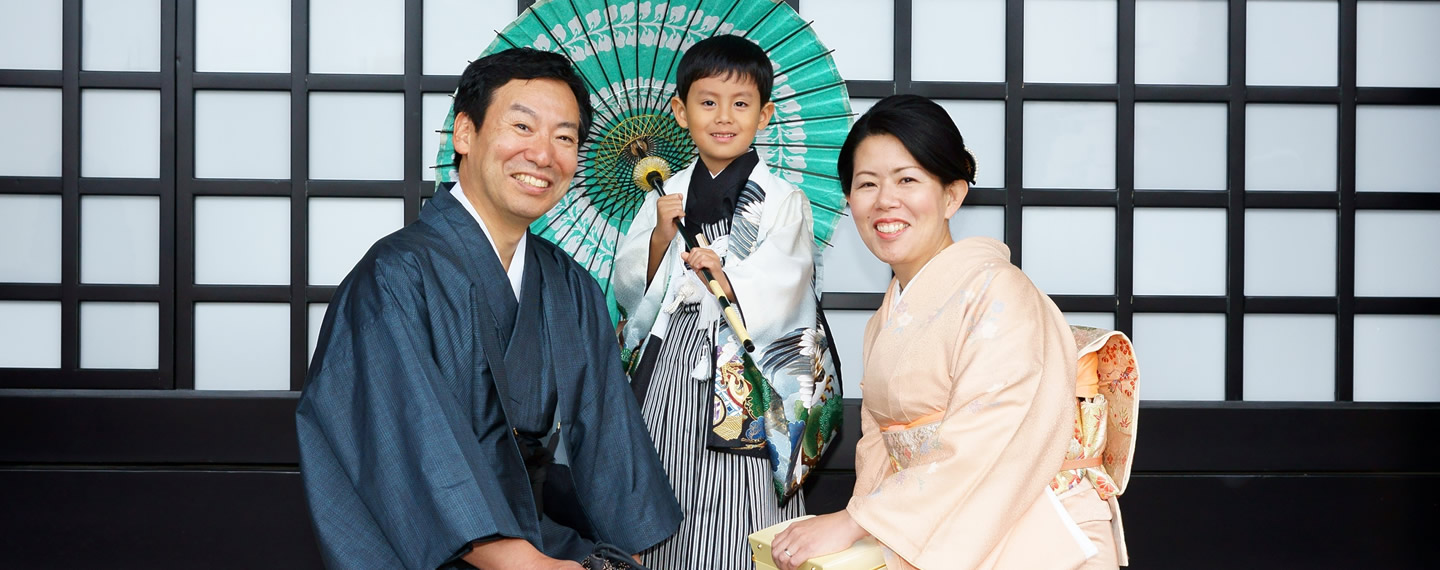 東京浅草アトリエ小袖の七五三プランです。