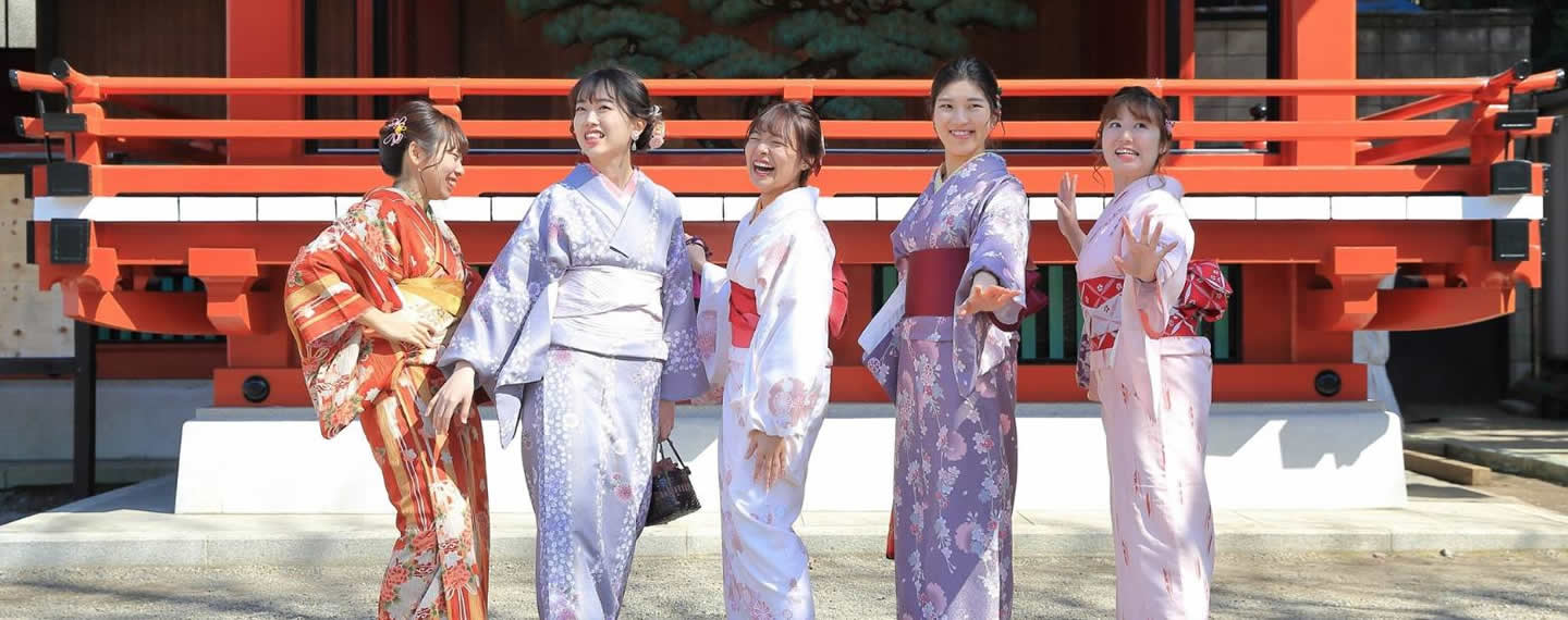 東京浅草アトリエ小袖の散策（カジュアル着物）プランです。