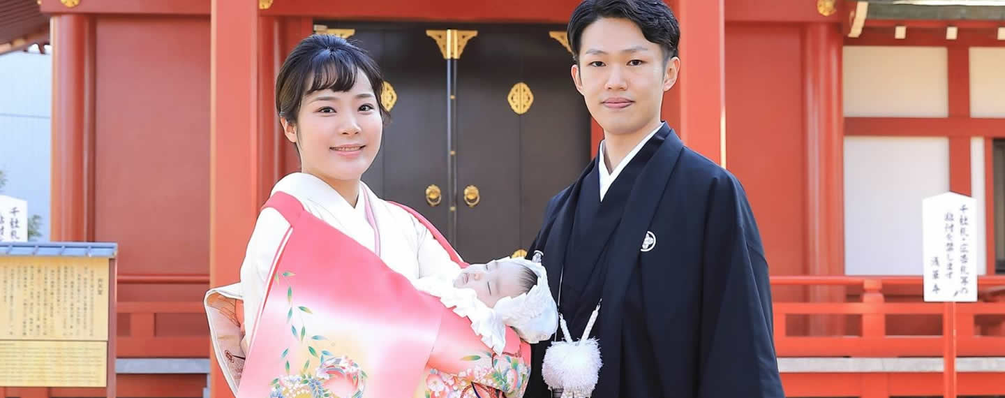 東京浅草アトリエ小袖のお宮参りプランです。